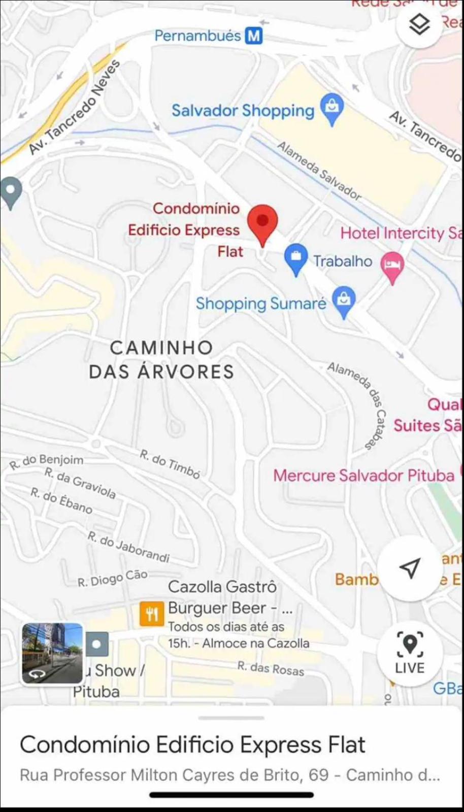 1 - Flat próx. ao Salvador Shopping c/ garagem