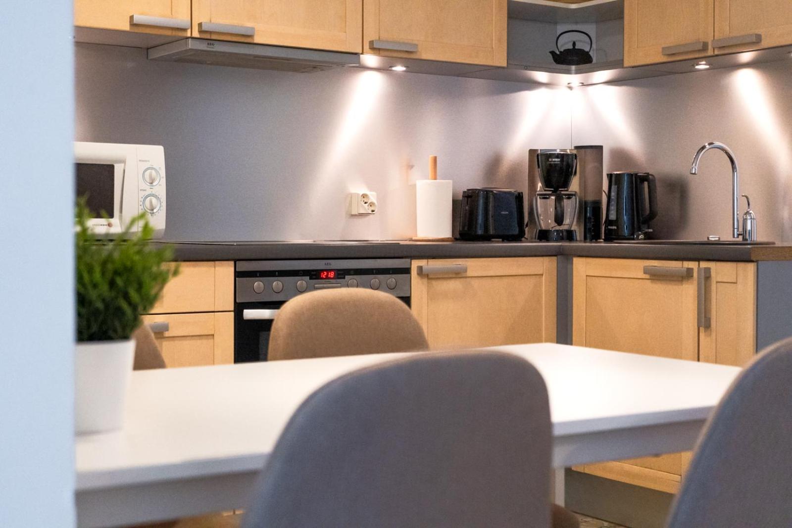 City center apartment with free parking and sauna