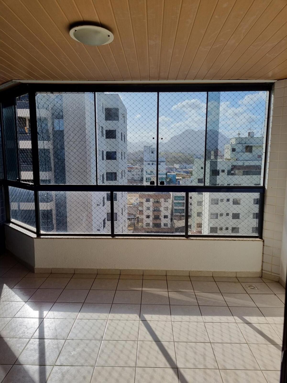 Guarapari Praia - 3 quartos na Rua da Praia varanda vista montanhas