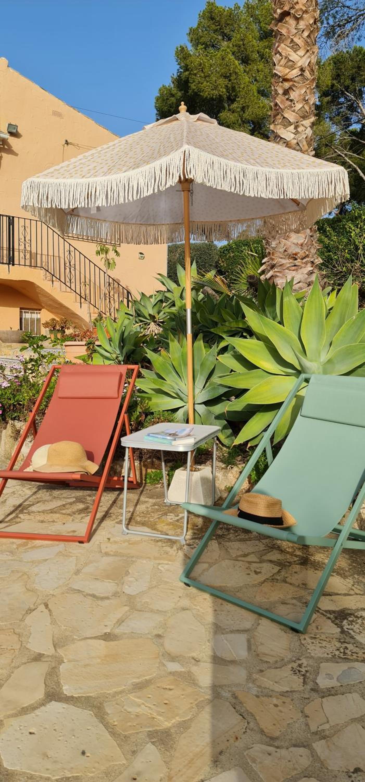 Villa los Agaves Javea piscina y barbacoa
