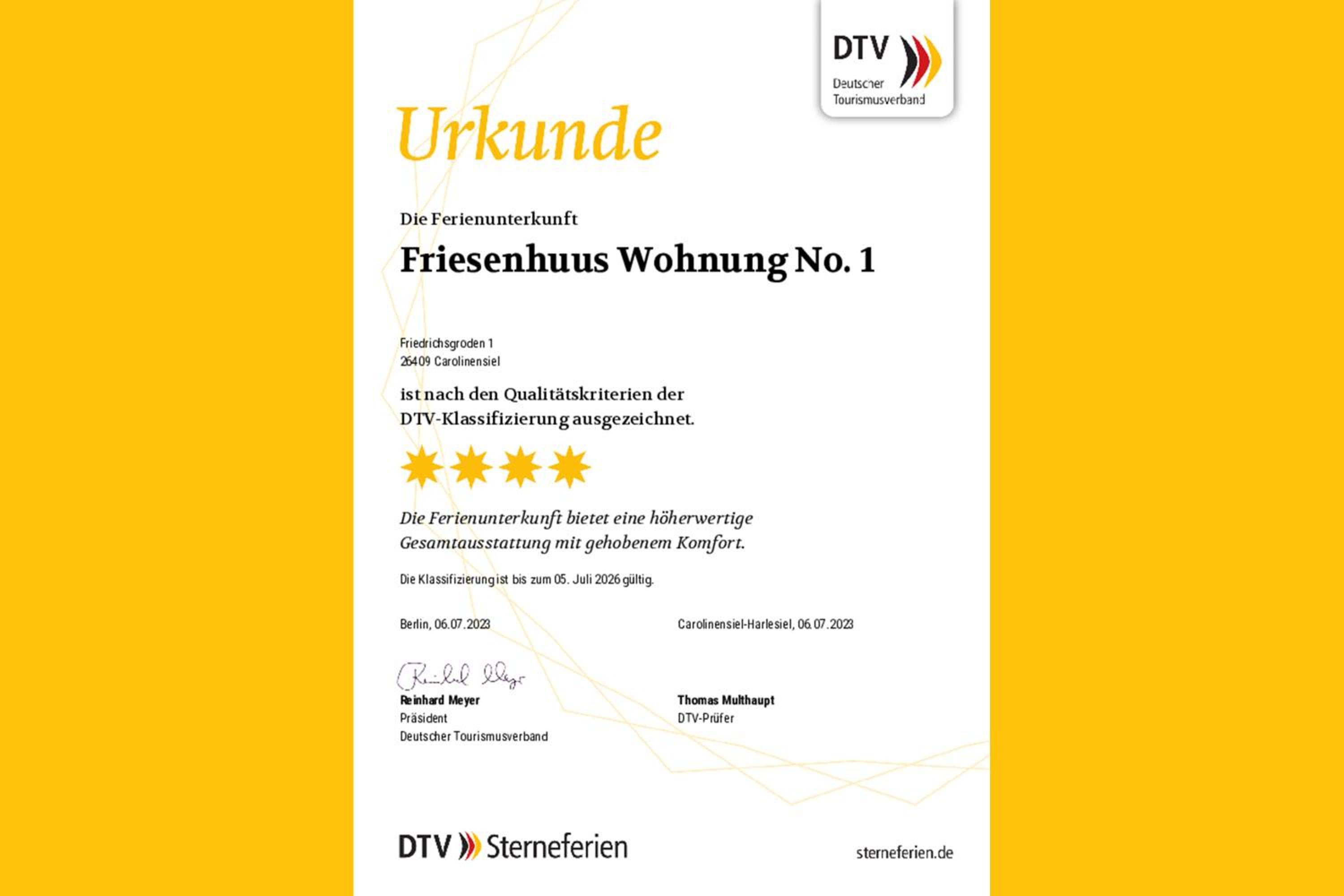 Neu seit 2023 FeWo No 1 Friesenhuus Carolinensiel