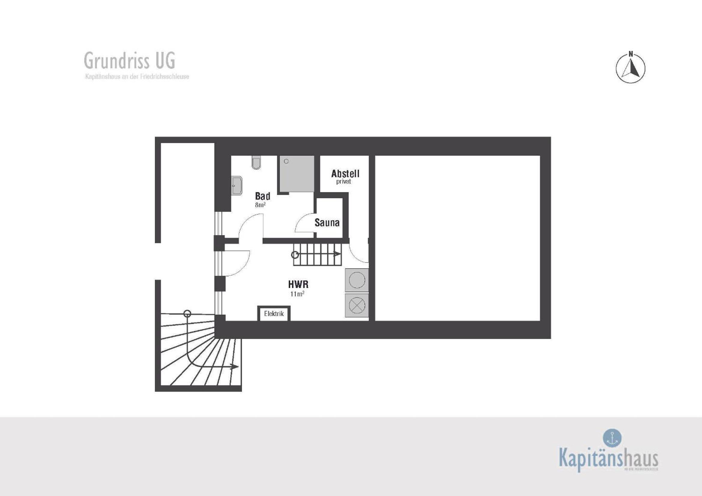 Kapitänshaus an der Friedrichsschleuse