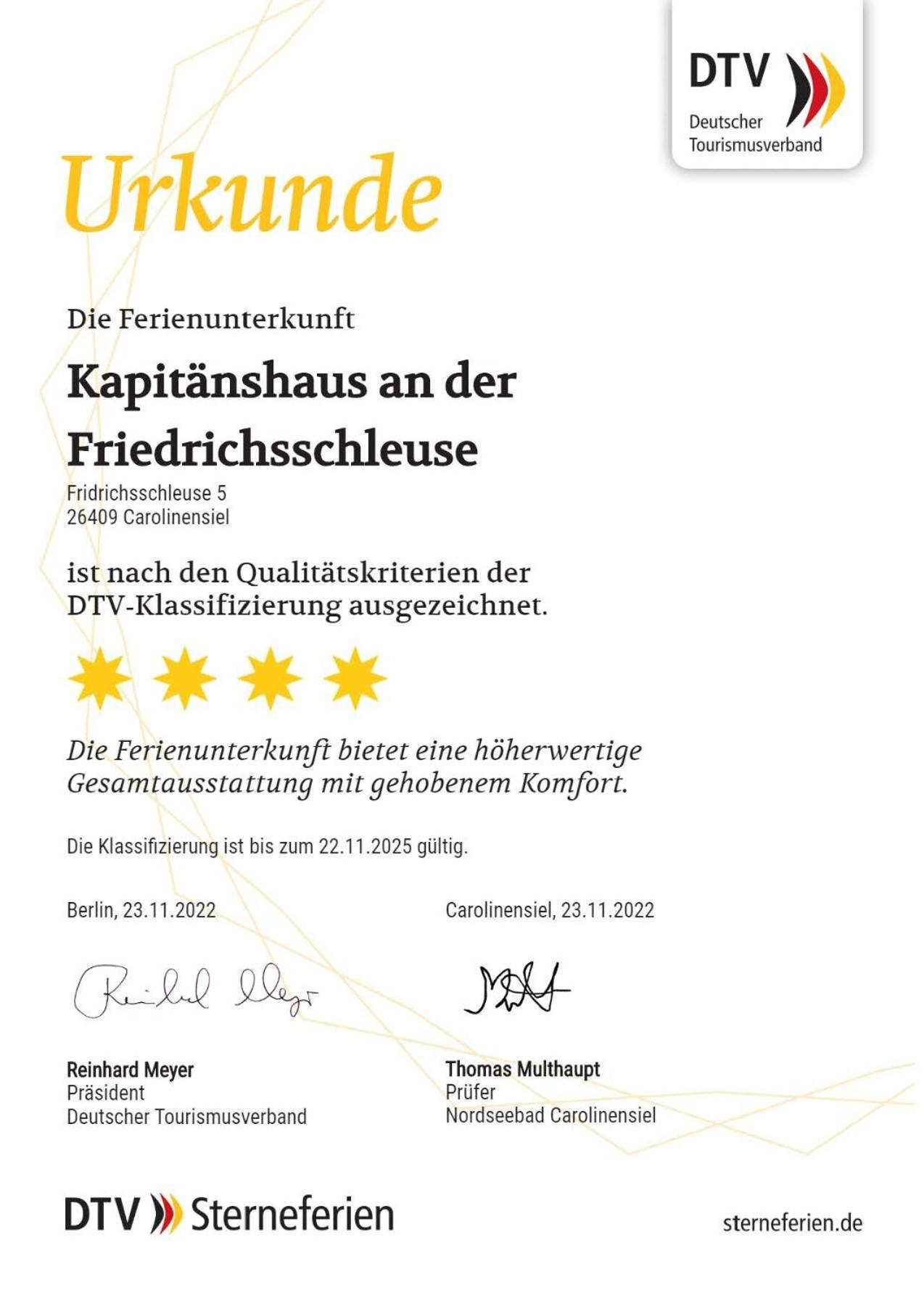 Kapitänshaus an der Friedrichsschleuse