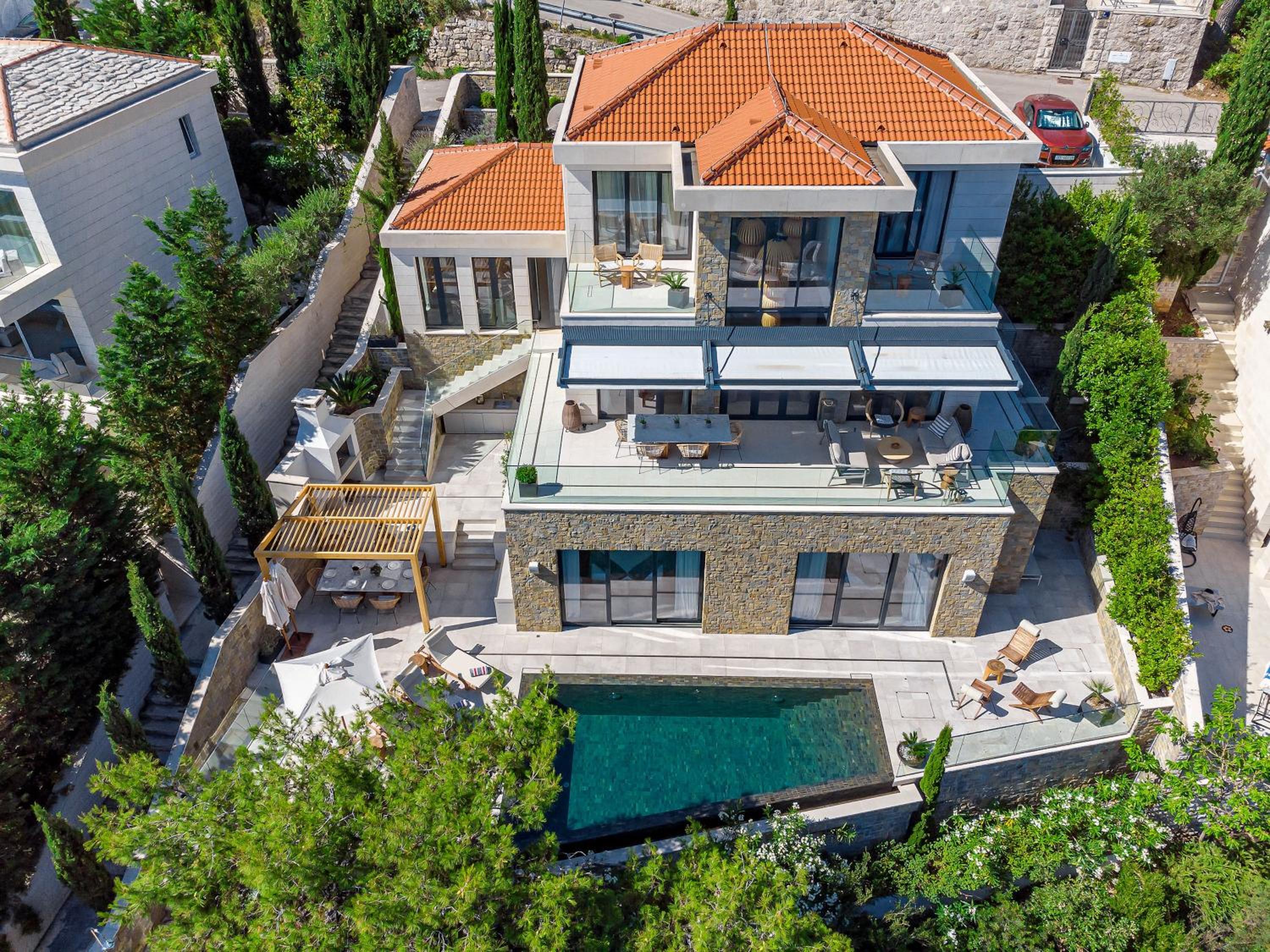 Luxurious Waterfront Villa 4 Bedrooms Villa Selca Waterfront Private Jetty view 2
