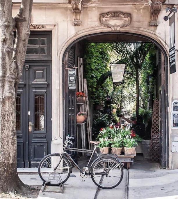 Apartamento con terraza y plantas