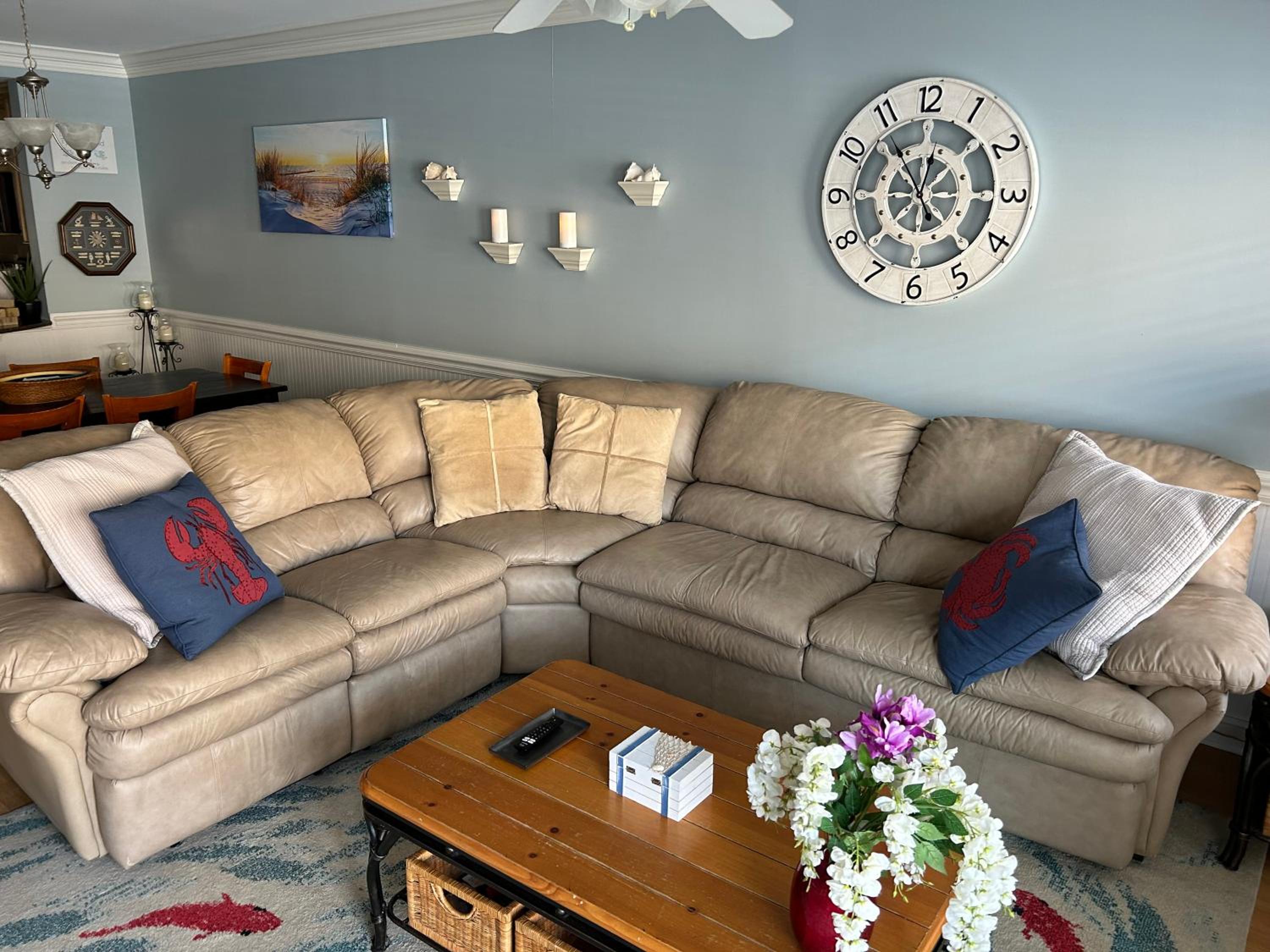 Unique 3BR, 1 of 5 Condos w/Huge Poolside Patio, Steps to Beach & Pier, Gated