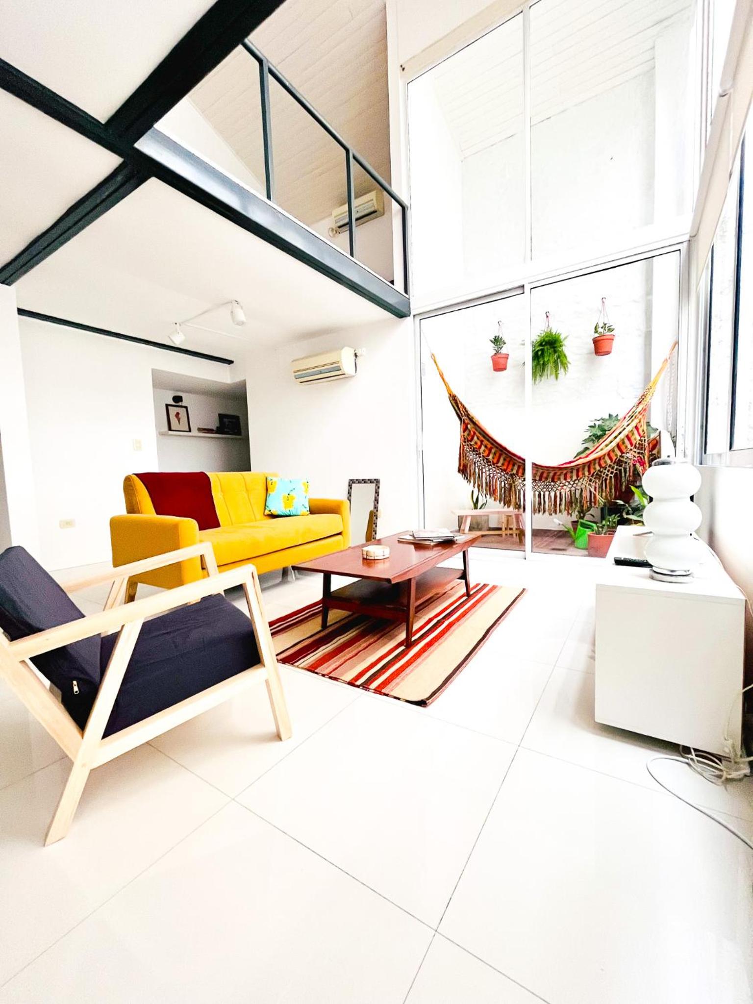 Amplio duplex urbano tipo Loft modular para armar de 1 a 4 personas en Recoleta