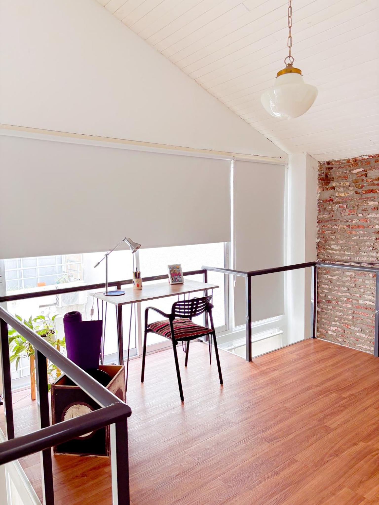 Amplio duplex urbano tipo Loft modular para armar de 1 a 4 personas en Recoleta