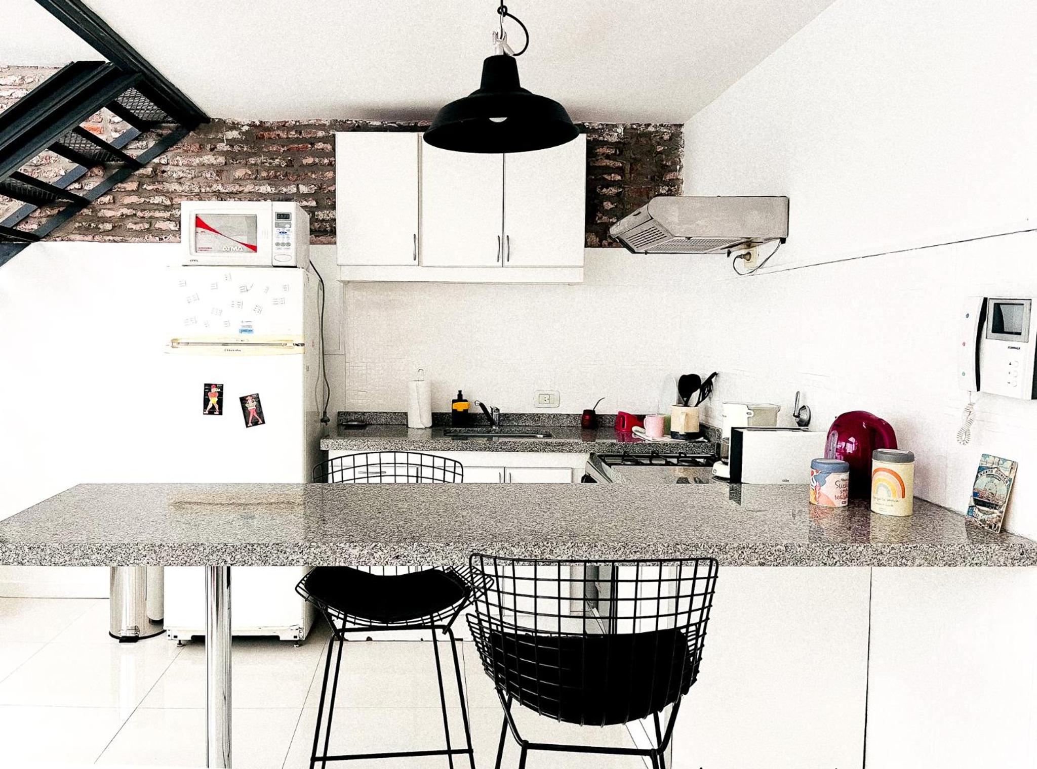 Amplio duplex urbano tipo Loft modular para armar de 1 a 4 personas en Recoleta