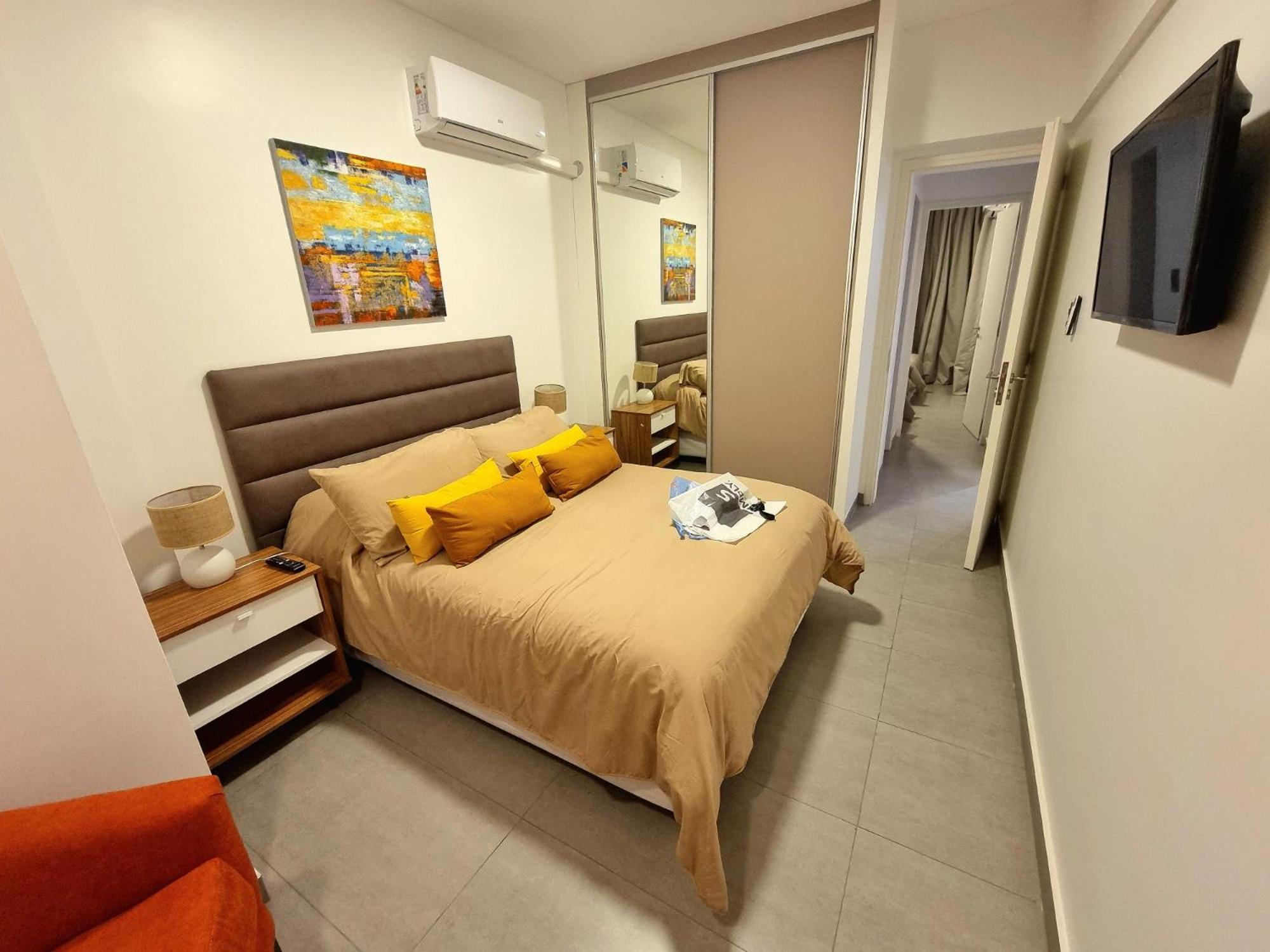 Departamento a estrenar, frente al parque
