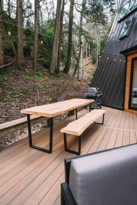 Dunlap Hollow A-Frame view 2