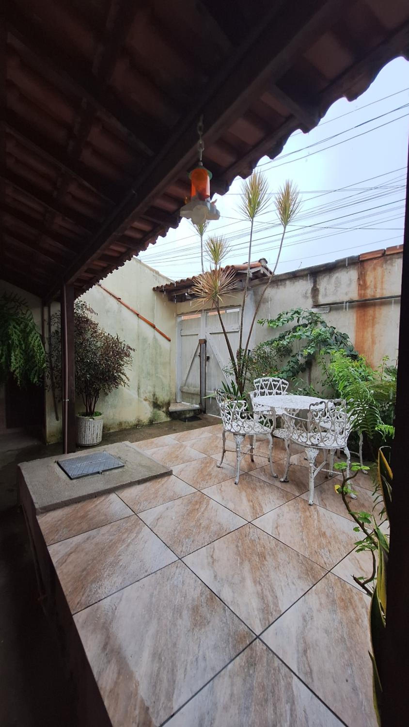 Casa com jardim