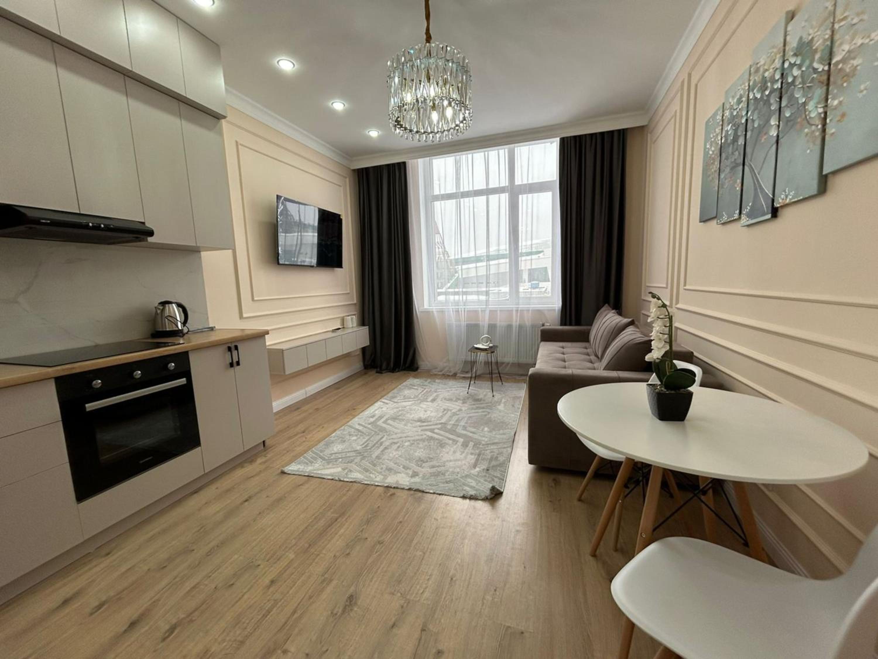 Comfortable apartment in the residential complex Bukhar Zhyrau view 2
