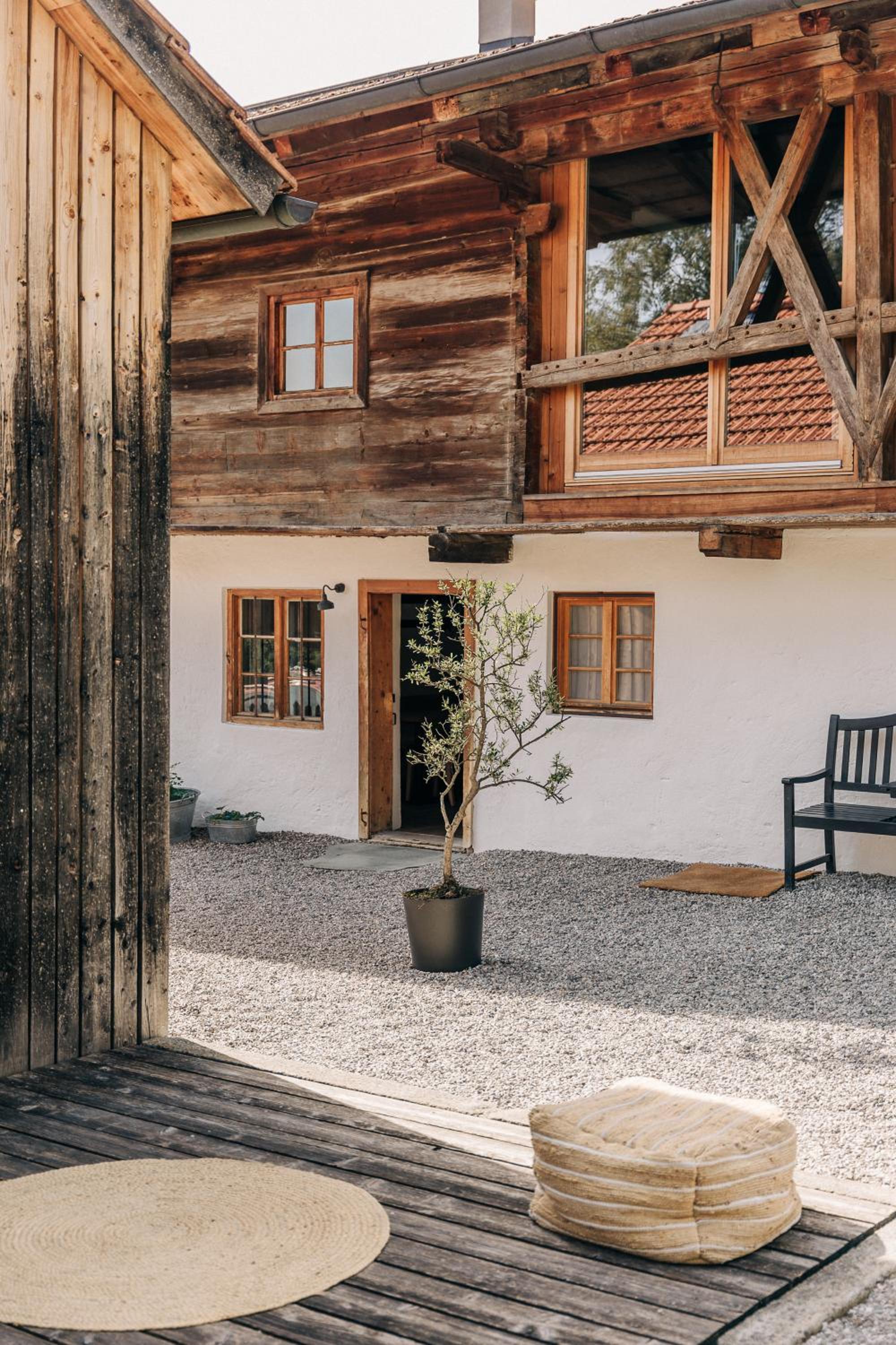 Design-Bauernchalet im Elbacher Gütel nahe Starnberger See
