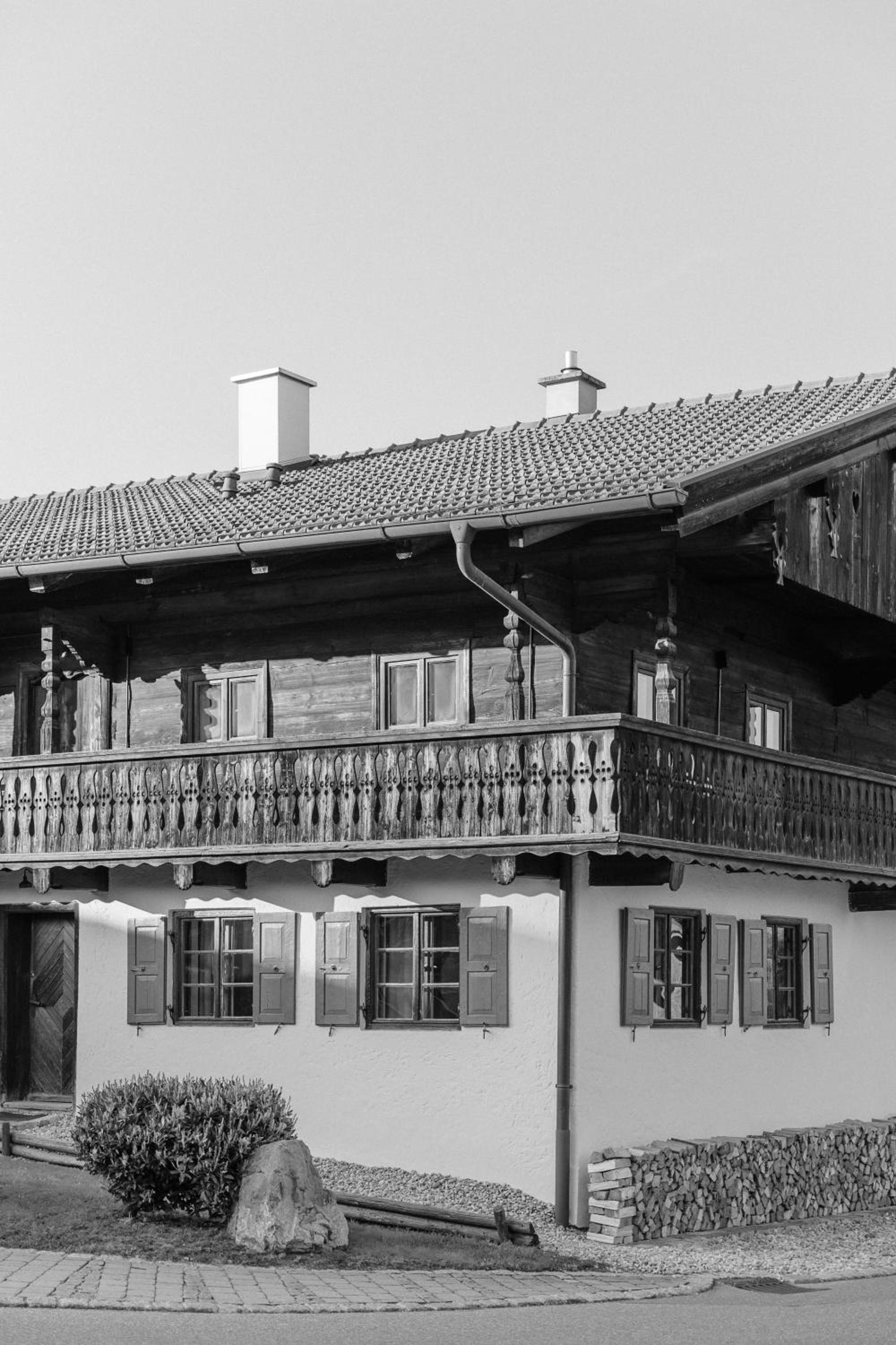 Design-Bauernchalet im Elbacher Gütel nahe Starnberger See