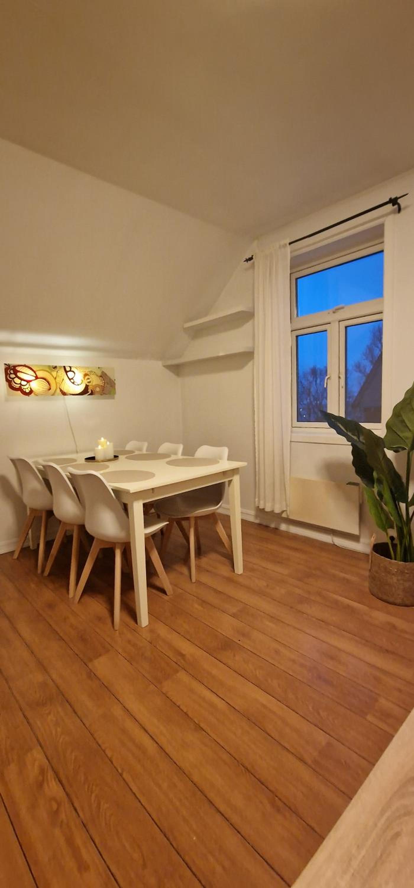 Sentrums leilighet med balkong