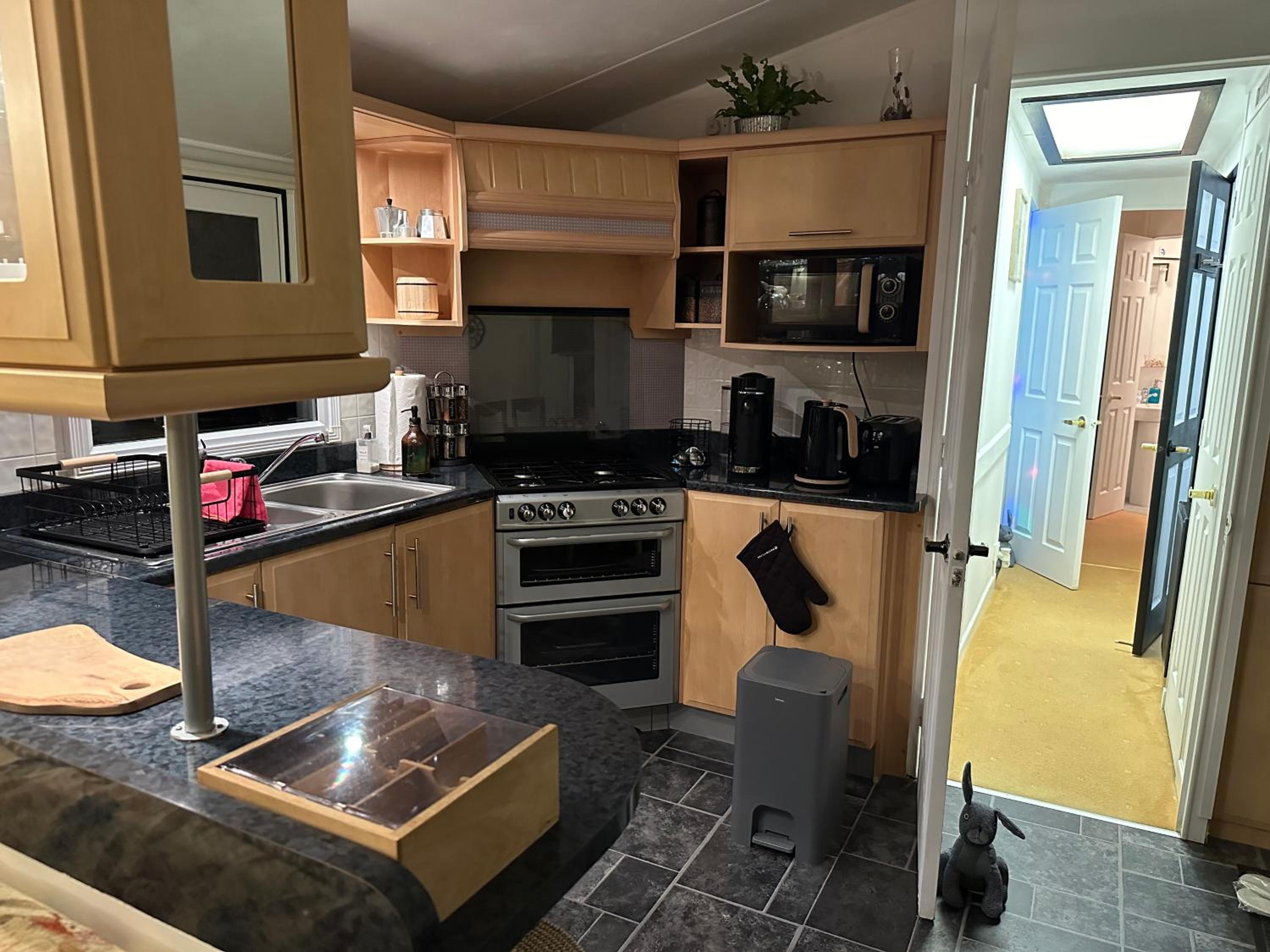 Caravan Rabbit House No 81 at Three Lochs Holiday Park view 5