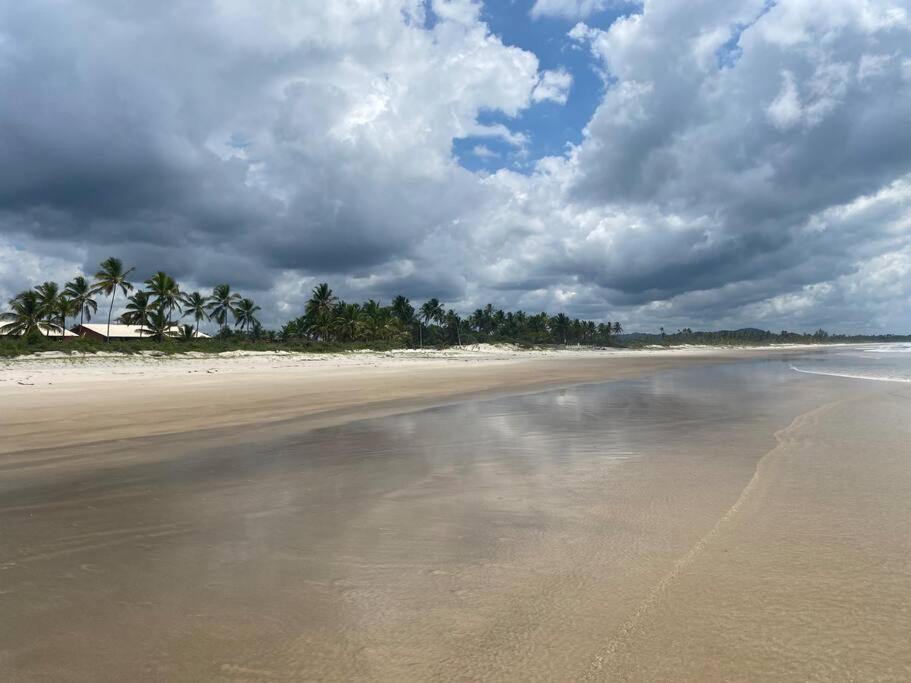 Chalé pé na areia