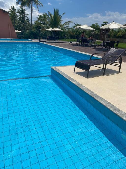 Chalé pé na areia