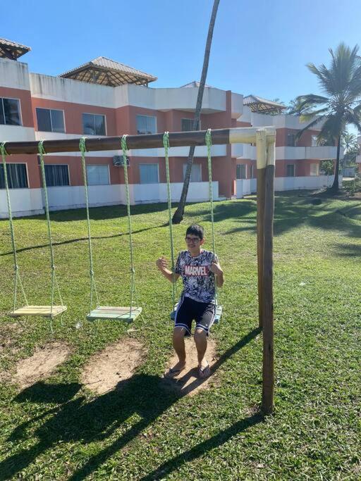 Chalé pé na areia