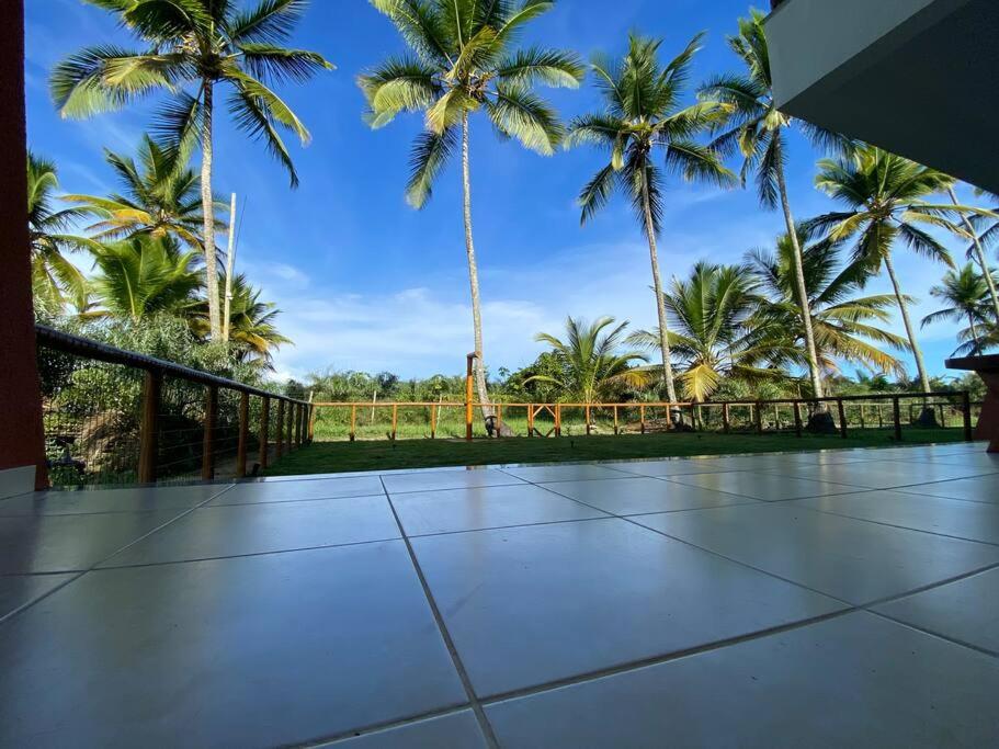 Chalé pé na areia
