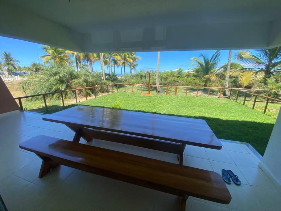 Chalé pé na areia