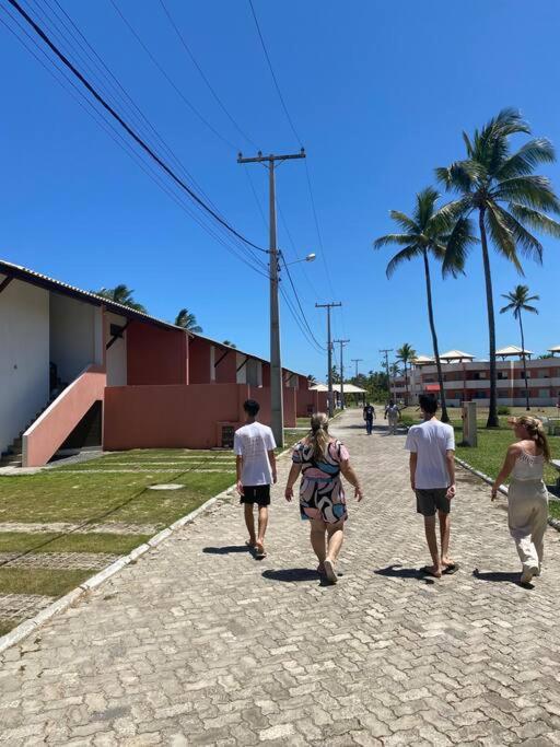 Chalé pé na areia