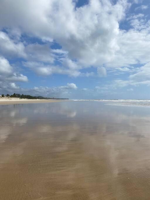 Chalé pé na areia