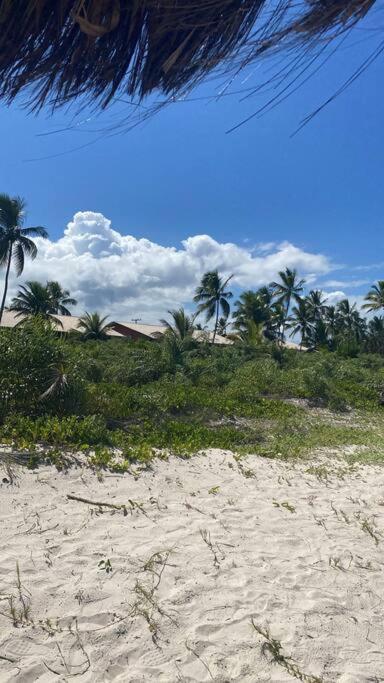 Chalé pé na areia