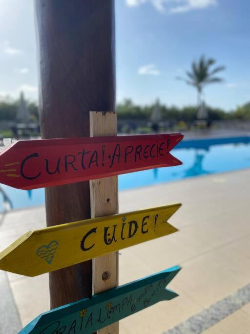 Chalé pé na areia