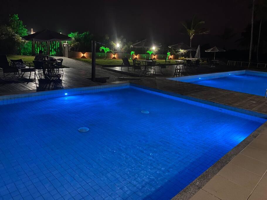 Chalé pé na areia