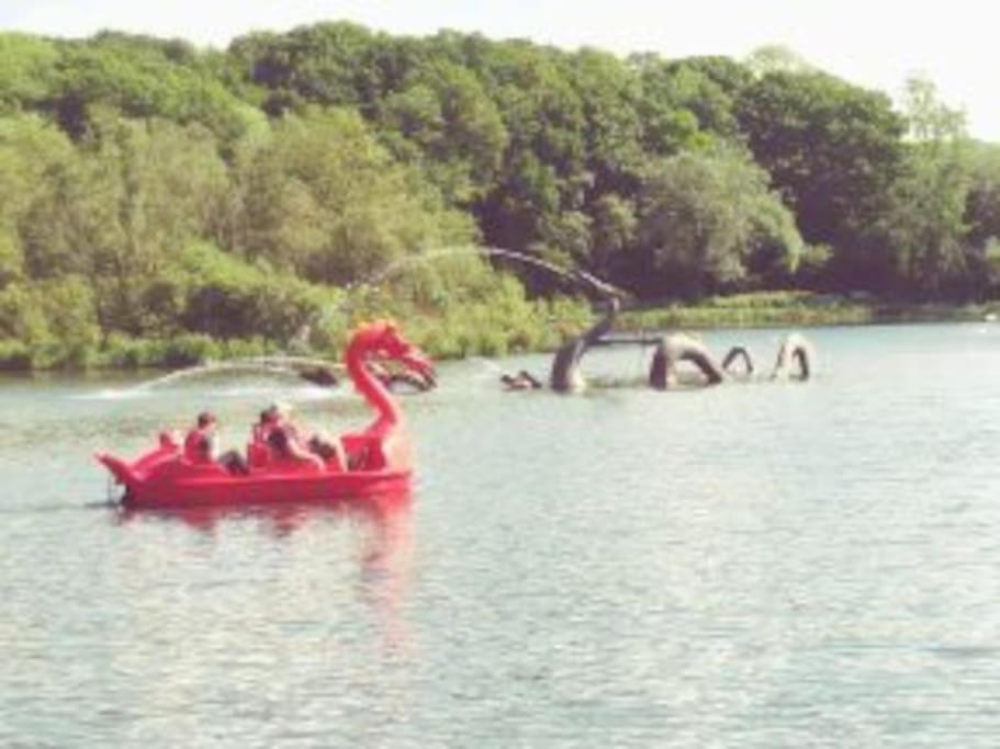 Anne's Lodge Caerberis Holiday Park, dog friendly