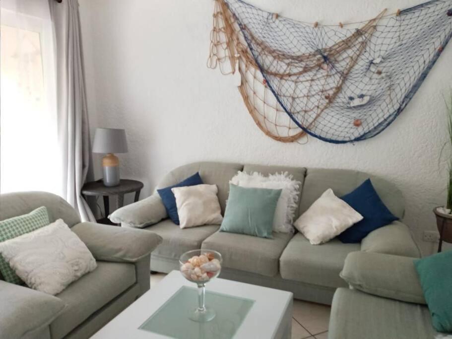 Magestique 3 beds summer vacation private apartment with large pool and garden near the beach flic en flac view 3