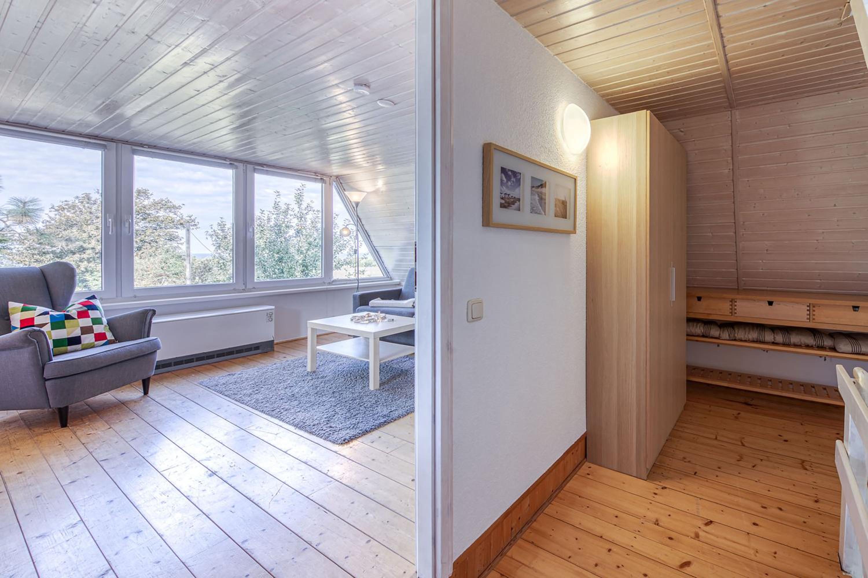 Reetgedecktes Traumhaus mit Panorama-Ostseeblick