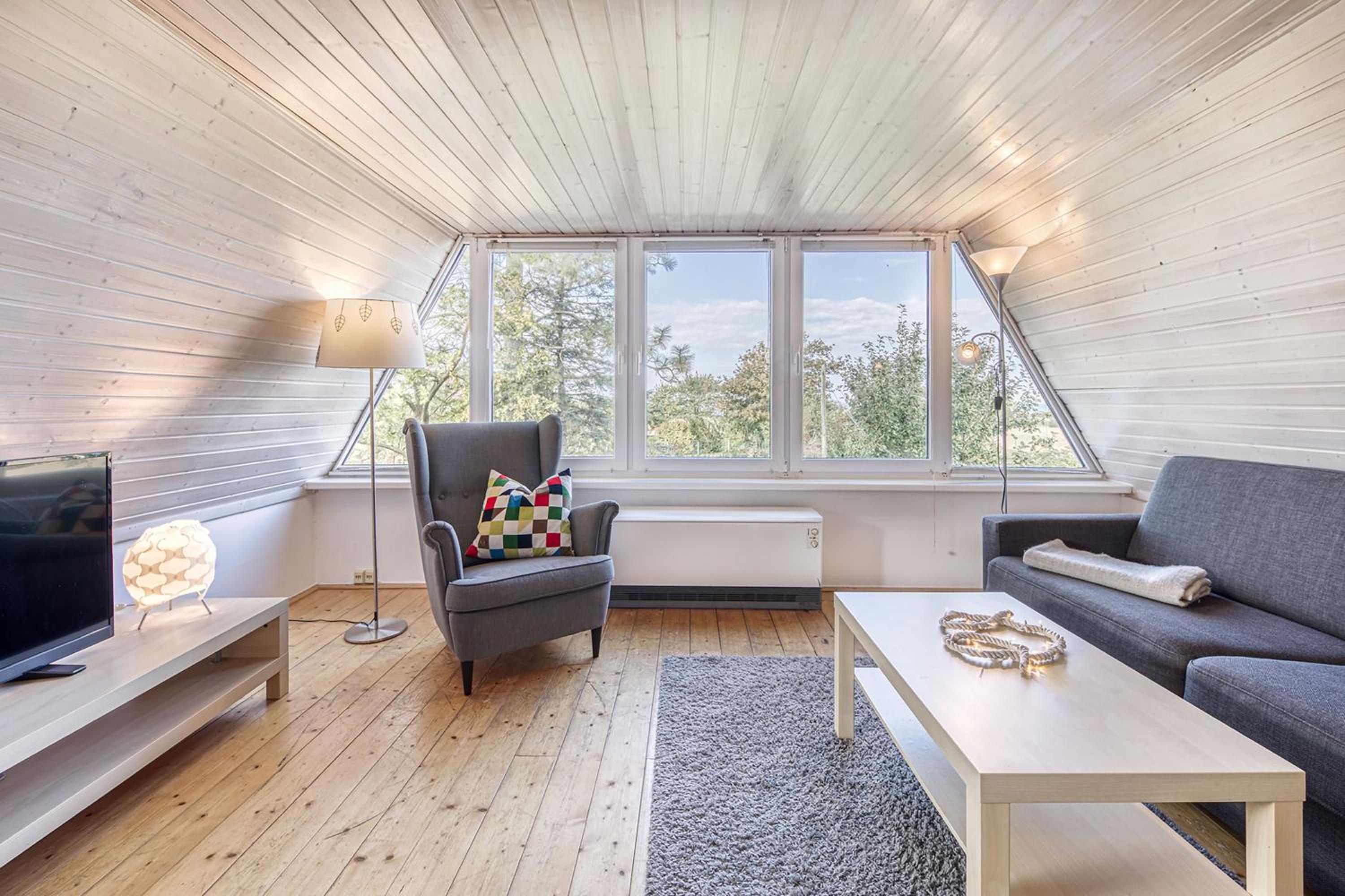 Reetgedecktes Traumhaus mit Panorama-Ostseeblick