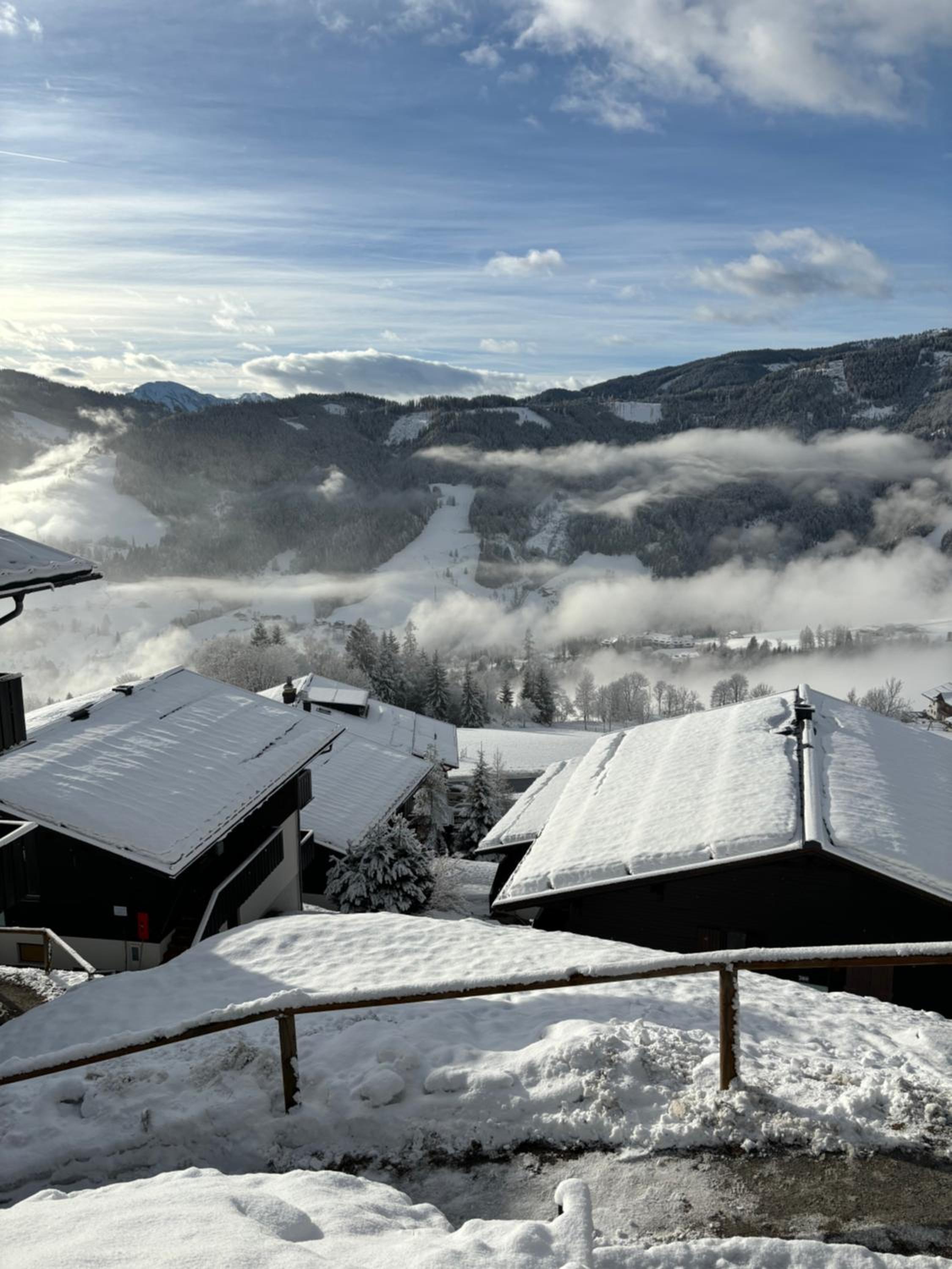Modernes Apartment mit Panoramablick und Skibus