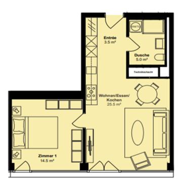 2.5 Room@MydiHei Apartments