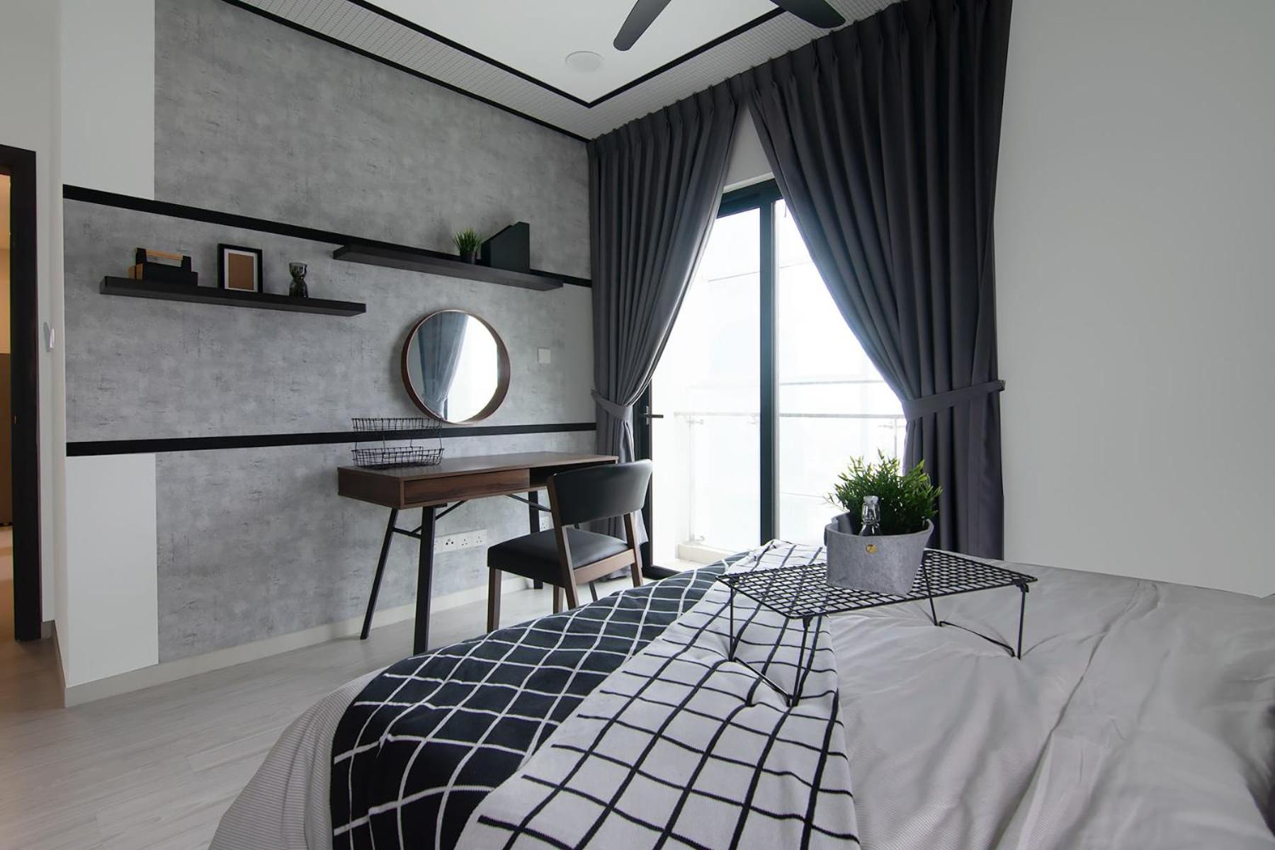 A Cozy & Lovely High-Floor 3BR Suite City Views