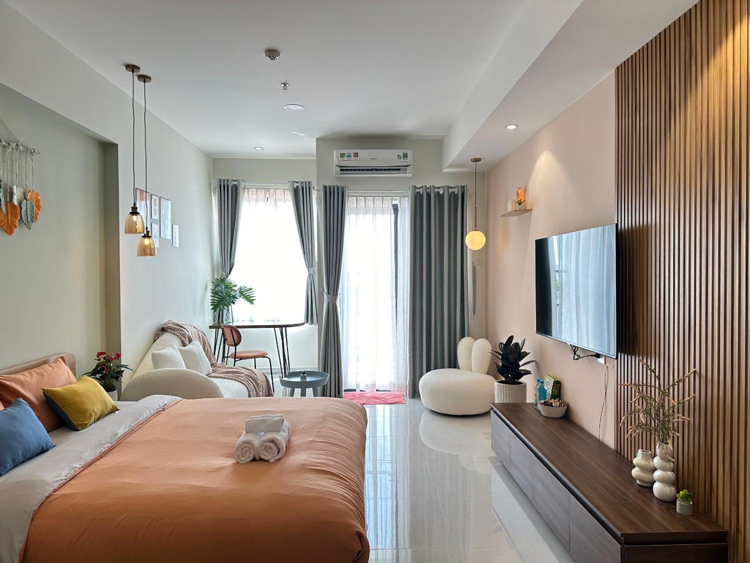 DoHa Homes Soho Residence #Studio Luxury-1Bed-Lầu cao-Mới