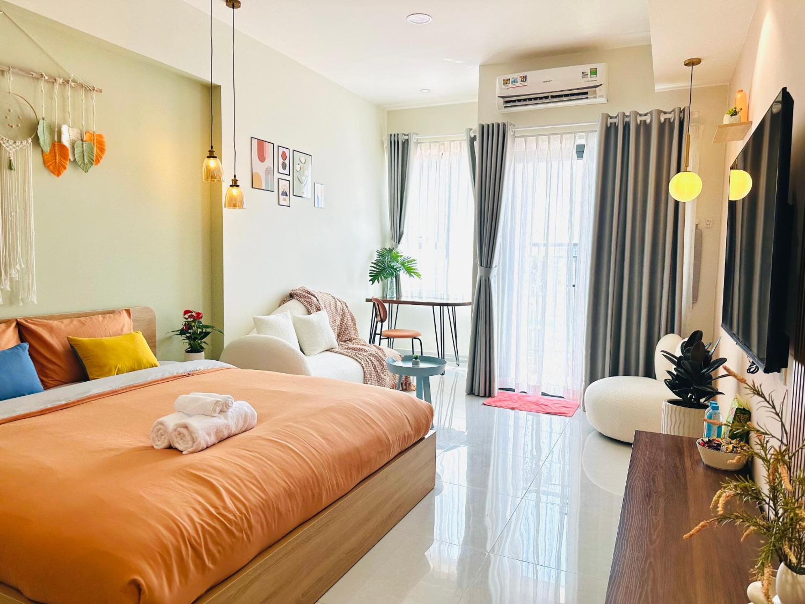 DoHa Homes Soho Residence #Studio Luxury-1Bed-Lầu cao-Mới