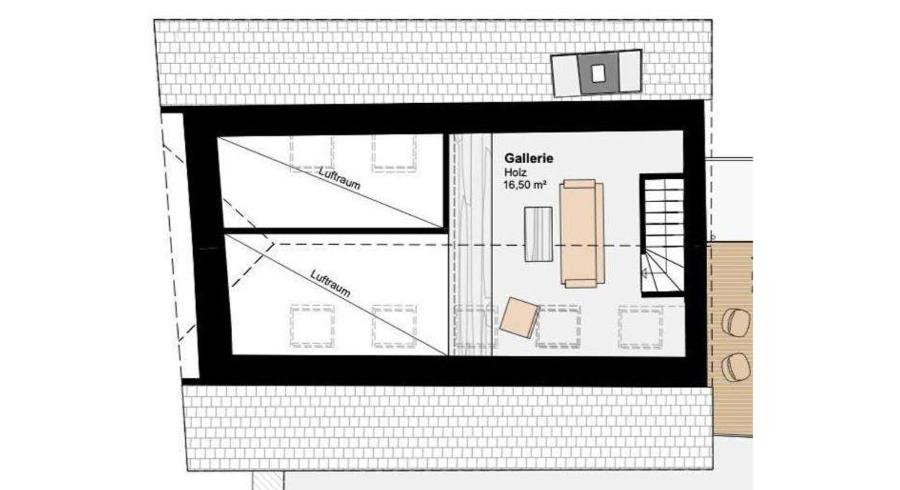 Haus Fünf mit 2 Apartments und Studio-Loft mit Terrasse