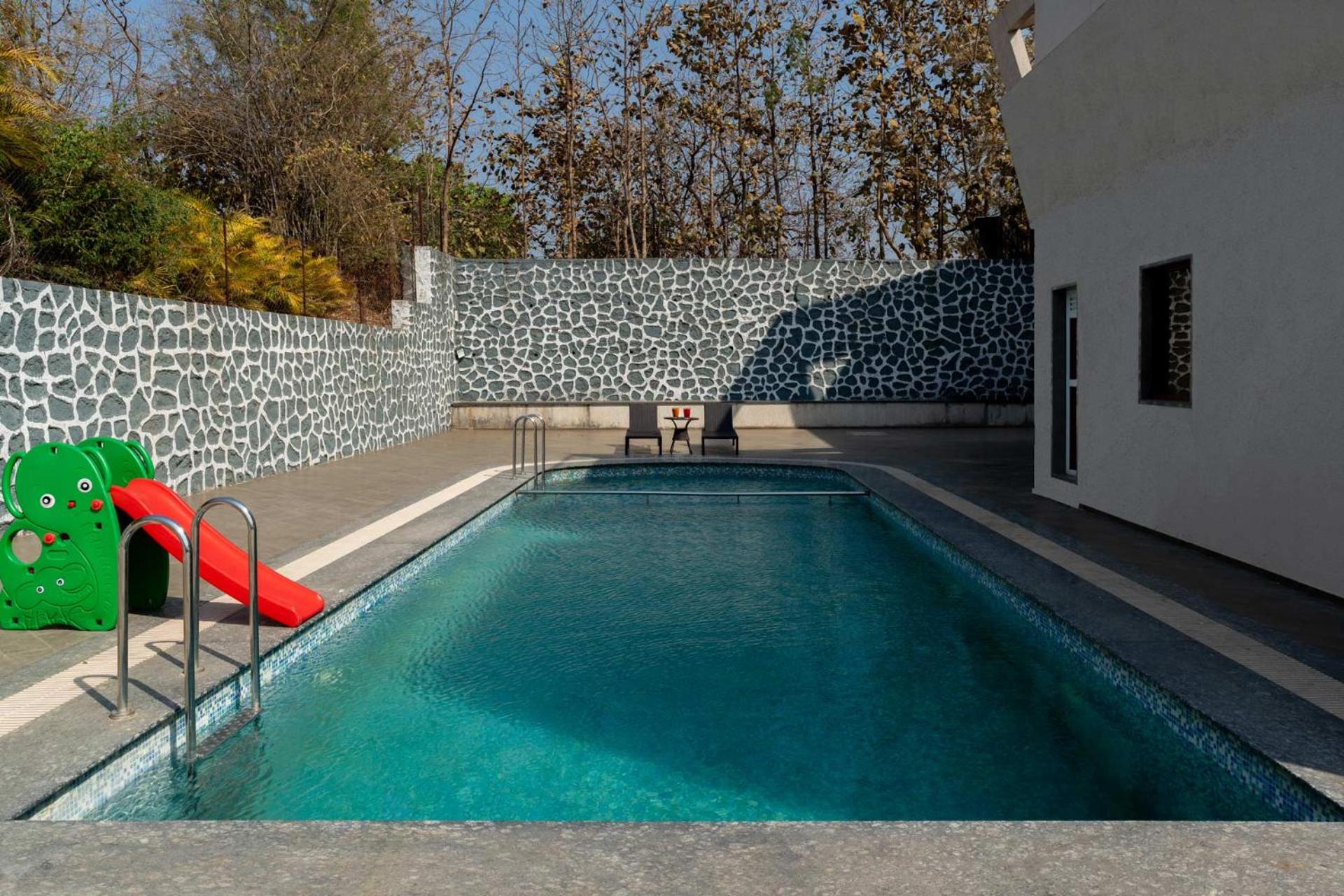 StayVista's Amorist Villa - Amidst Greenery with Terrace, Kids Zone, Snooker Table, Turf view 3