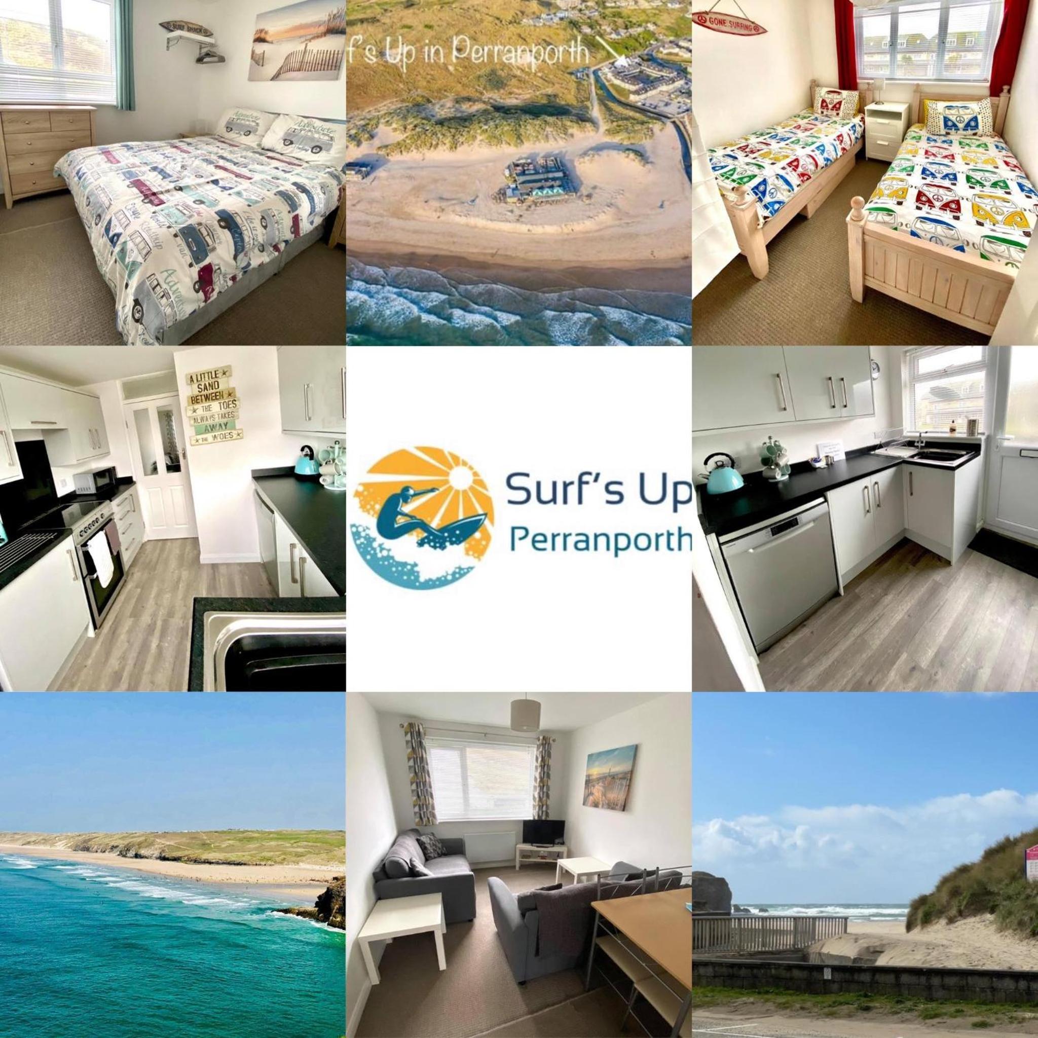 Surf's Up in Perranporth, Cornwall Coastal Holidays view 2