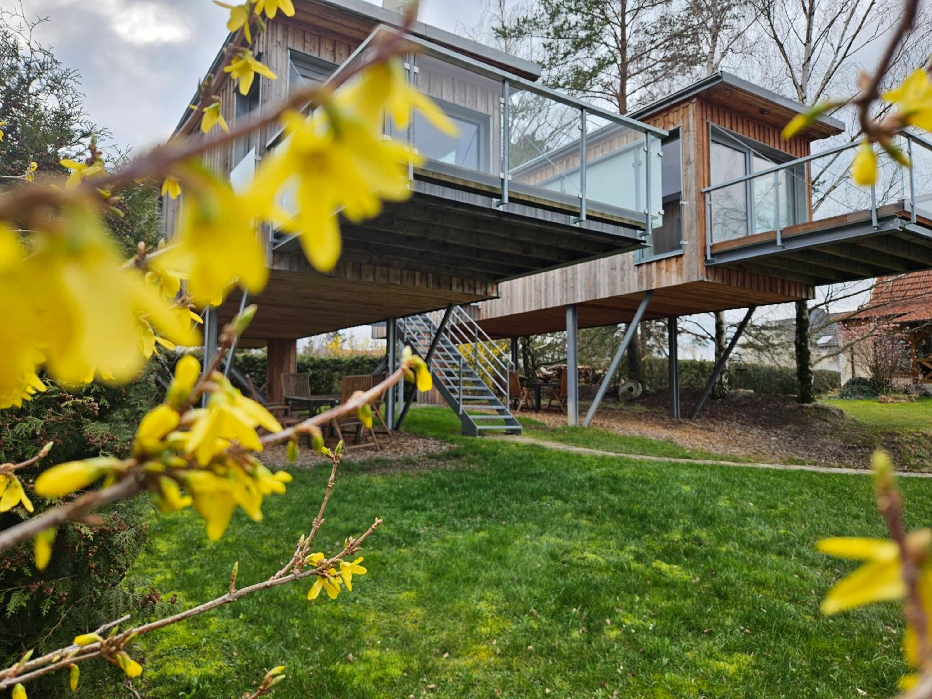 Baumhaus und Tinyhaus