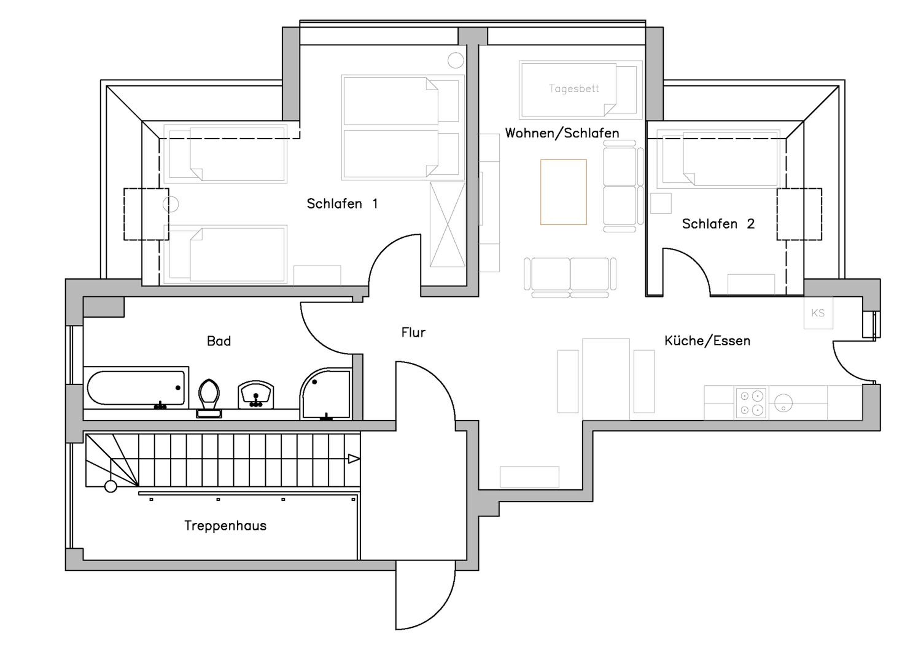 App. Weisses Haus