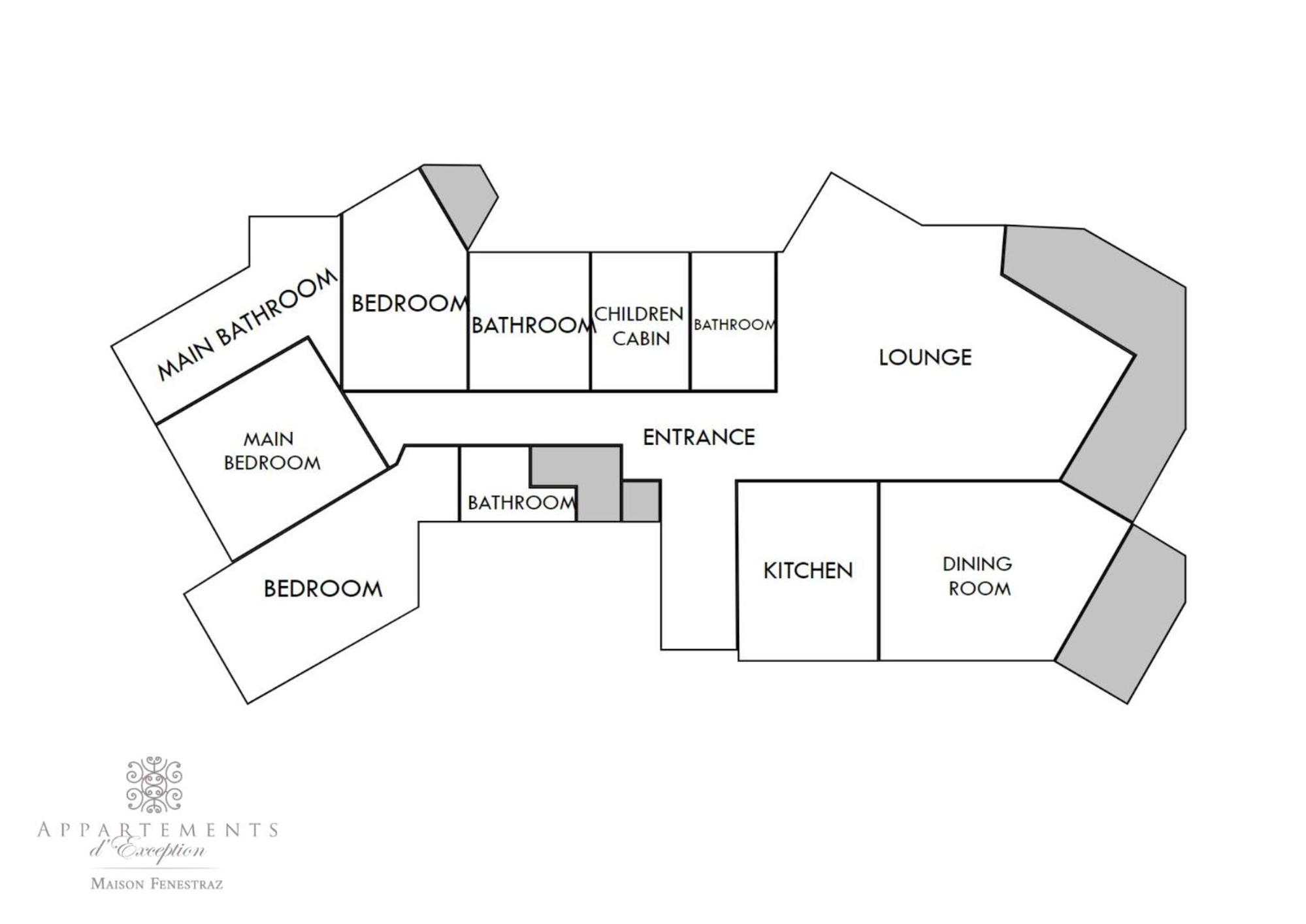Appartement d'Exception - Domaine du Jardin Alpin, Courchevel 1850