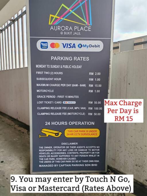 Pavillion Bukit Jalil Walk 2 mins Studio 2-4 Pax