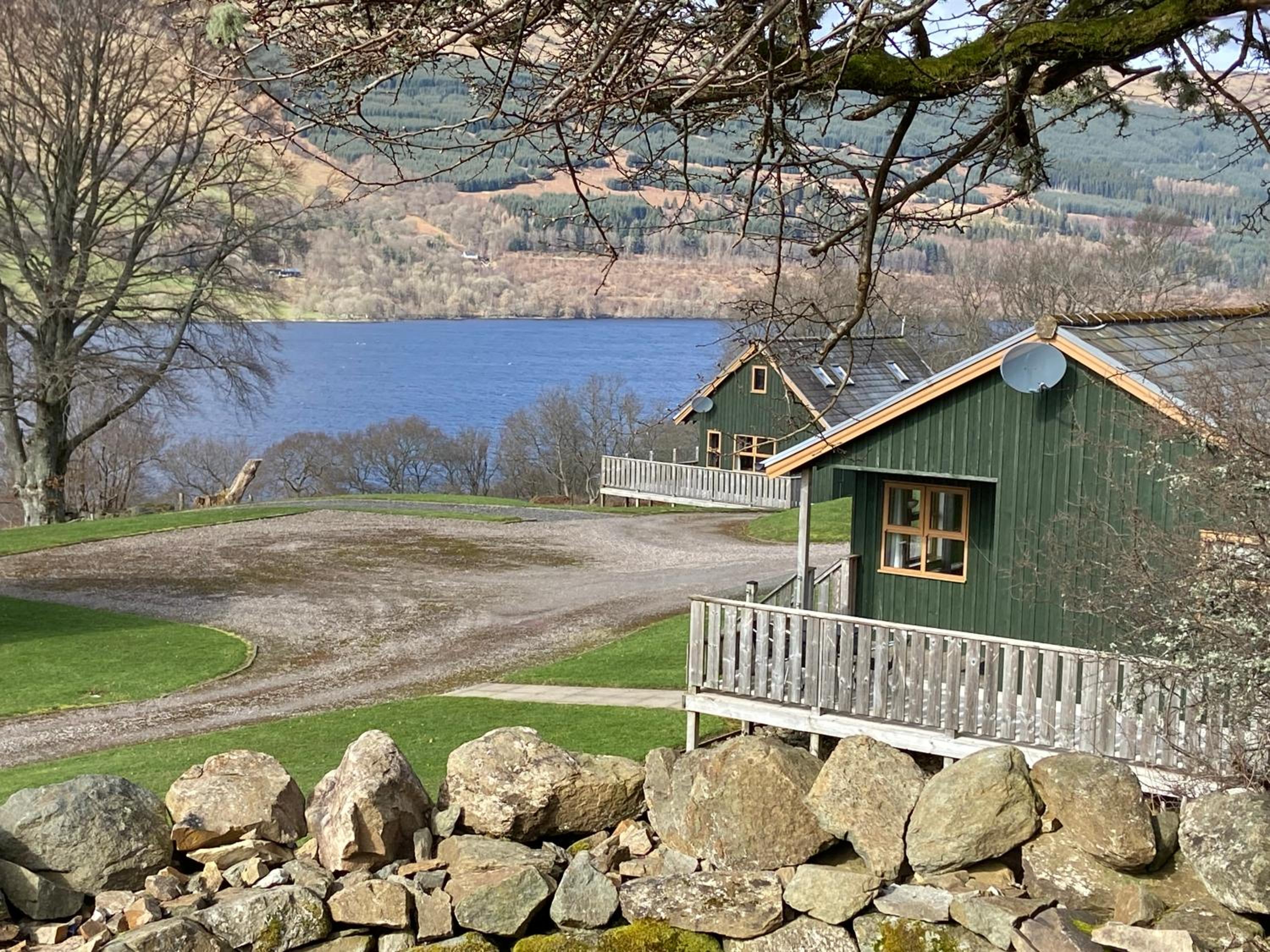 Bracken Lodges, Loch Tay, Linnie Lodge view 5