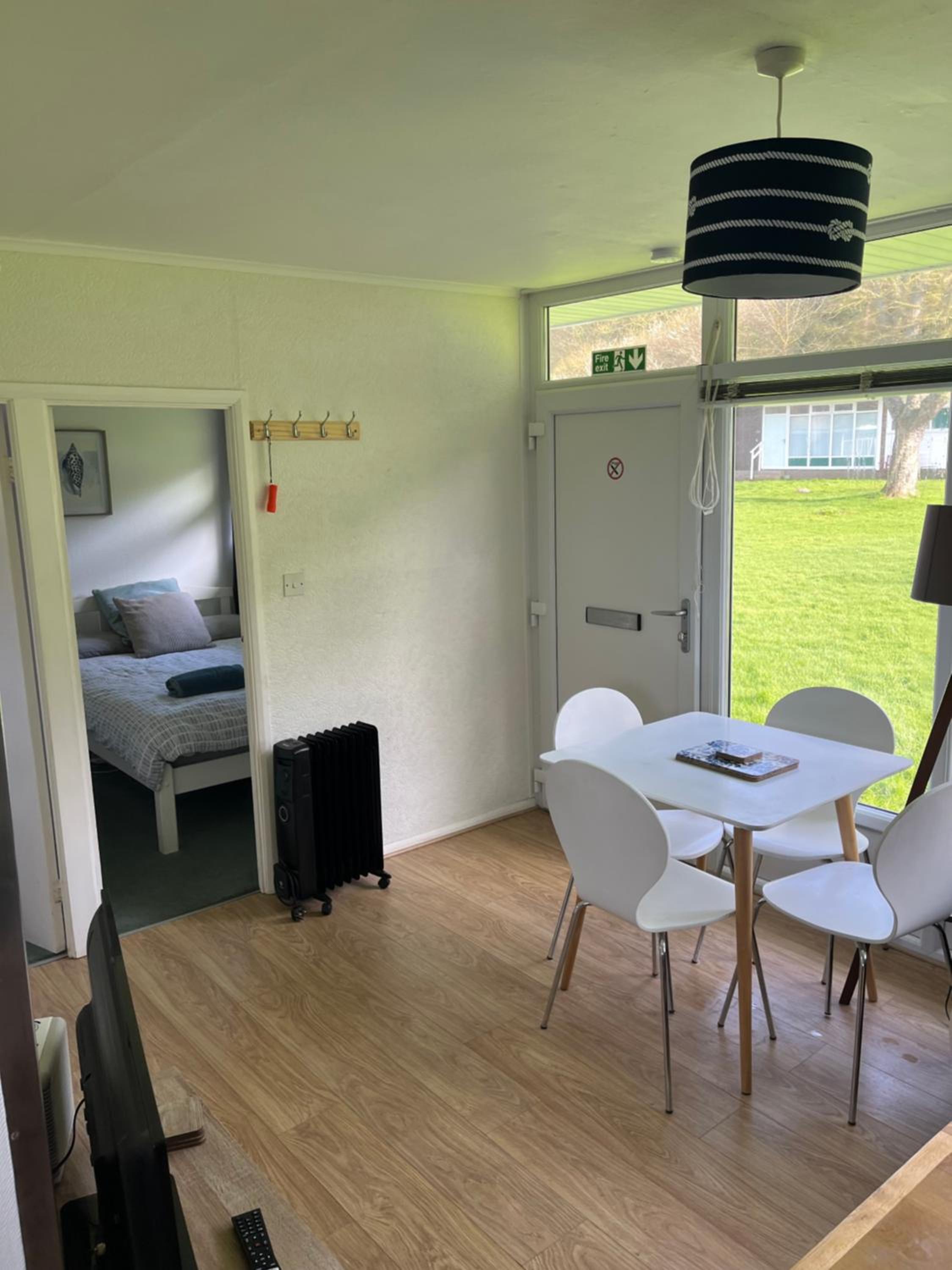 Chalet 77, Kings Chalet park,Cromer,North Norfolk. view 2