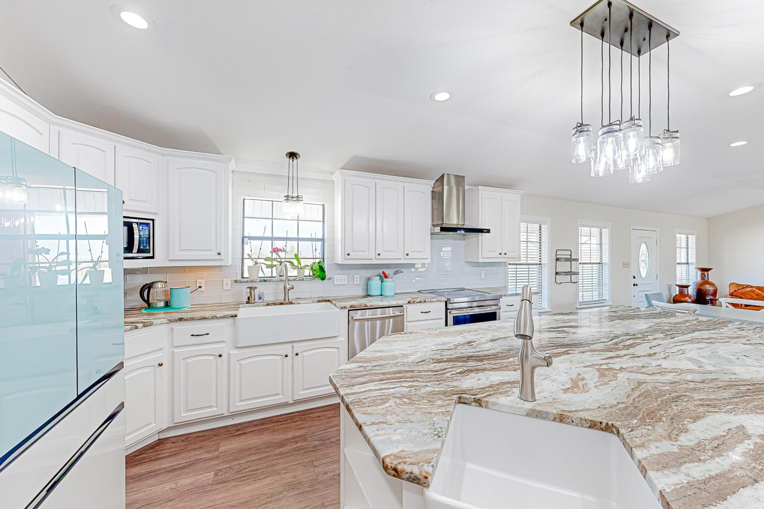Dog-Friendly Cameron Home with Pond and Poolside Patio